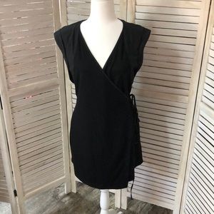 Black Wrap Dress